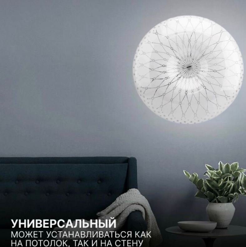 Свет. настенно-потолочный LEEK (SP) Фея 003 18Вт